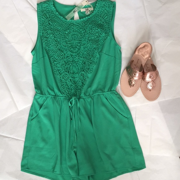 Ya Los Angeles Pants - Ya Los Angeles Romper! NWT! Large!